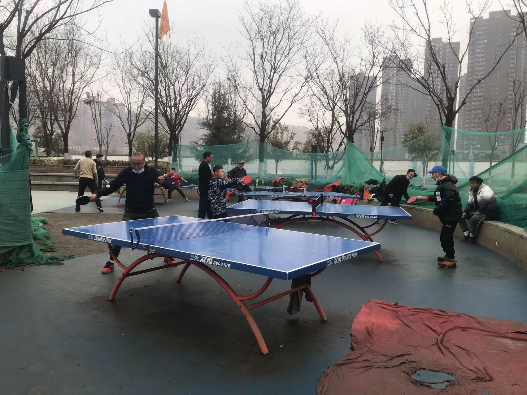 2022.1.29南长安街壹号乒乓网红小公园