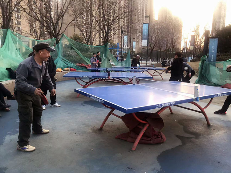 南长安街壹号少陵公园，乒乓爱好者网红公园打卡地